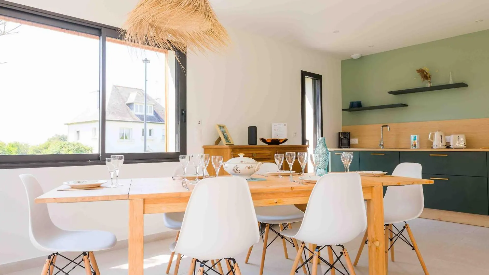 Vakantiehuis A 490M De La Plage, Maison Neuve Pour 8 Trégunc